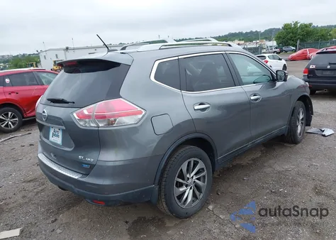 2014 Nissan Rogue Sl z USA, uszkodzony, nr VIN 5N1AT2MVXEC794200